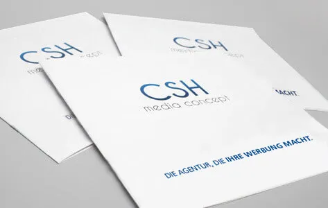 CSH media concept – Image Broschüre